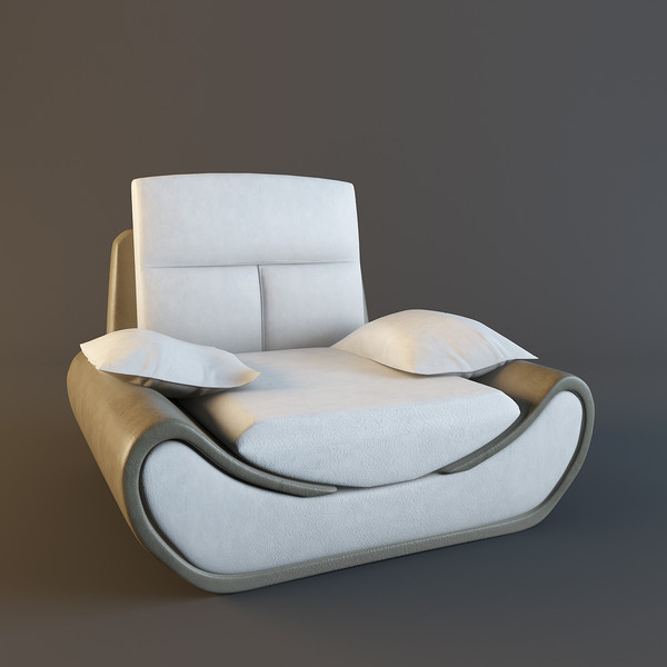armchair satis new zealand 3d model - Armchair-SATIS-New_Zealand by mifody